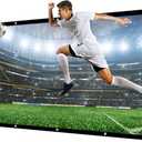 NIERBO Huge Large Projector Screen 300 inch of Thick Canvas Material 16:9 Projection Movies Screen Outdoor Projection Screen for Church School Home Indoor 1.6 Gain Not Include Mount