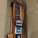 TONDA Low Profile Car Jack, 2.5 Ton (5,000 lb) Hydraulic Trolley Floor Jack for Garage, Home, Shop, Lifting Range 3.35" to 14.57", Orange