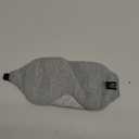 Mavogel Cotton Sleep Eye Mask - Updated Design Light Blocking with Adjustable Nose Bridge, Soft and Comfortable Night Eye Mask for Men Women, Eye Blinder for Shift Work, Includes Travel Pouch, Grey