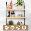 Durable Solid Wood Shelf Covers for Wire Shelving Easy Snap-On Design for Pantry, Closet & Kitchen Organization, (6-Pack, 24"x12")
