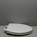 Bemis 1500EC 390 Lift-Off Wood Elongated Toilet Seat, Cotton White (Pack of 1)