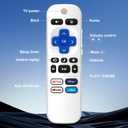 (Pack of 2) Remote Control Only for TCL Onn Hisense Sharp Philips Westinghouse Insignia Element TLC Roku Smart TV Ruko Ruku Roko Remotes Replacement