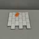 Art3d 10-Sheet Backsplash Tile for Kitchen Peel and Stick, 12"x12" Stick on Subway Tiles for Kitchen, Bathroom Back Splashes, White-Black Grout