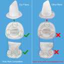 HNVCF10 Replacement Filters, Compatible with Black and Decker Dustbuster Hand Vacuums HNVC215B10, HNV215B12, HNVC215BW52, HNVC115J06, HNVC115B22, HNVC220BCZ01, HNVC220BCP07 Filter (6 Pack)