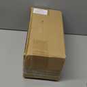 Minatee 100 Count Plastic Cups Disposable Fancy Cups Heavy Duty Wine Cocktail Glasses for Easter, Wedding, Graduation, and Birthday Party Plastic Drinking Tumblers(Brown,9 oz)