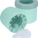 2 Pack Cylinder Ice Cube Mold Ice Trays, Silicone Ice Bucket, Portable Ice Cube Maker, Press-Type Easy-Release Ice Cup (Blue)