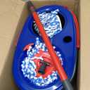 O-Cedar RinseClean Spin Mop & Bucket System + 2 Extra Mop Heads | Clean with Water | Removes 99% of Bacteria
