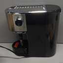 KRUPS Stainless Steel Espresso Machine: 15-Bar Pump Pressure, Milk Frother for Cappuccino and Latte, Fast Pre-Heat, 2-Cup Capacity, Cup Warmer, Easy Cleaning, 1350W, Silver