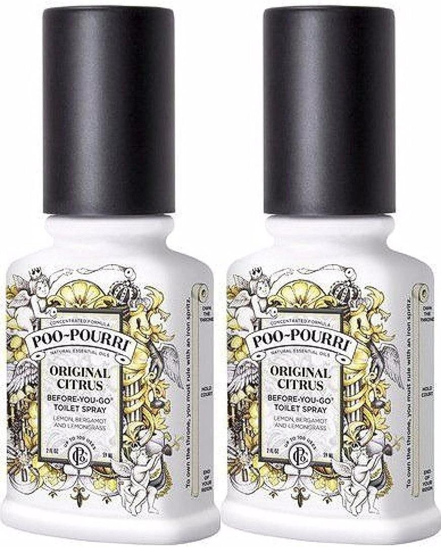Poo-Pourri Bathroom Spray, Before-You-Go, 1.4 Ounce (2 Count)
