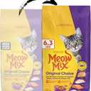 Meow Mix Original Choice Dry Cat Food, 6.3 Pound Bag (EXP 11/04/27)
