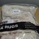 Washable Area Rug 8x10, Large Soft Rugs for Living Room Vintage Beige Carpet 8x10 Area Rugs for Bedroom Dining Room Non-Slip Stain Resistant Under Table Rug