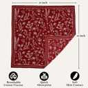 Soft Cotton Viscose Bandana 22''x22'' for Women and Men Multi-purpose Headband Hair Scarf Handkerchief as Gifts