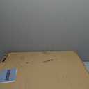 6ft Pre Lit Pop Up Christmas Tree with 150 Lights, Collapsible Artificial Christmas Tree with Ornaments, Pre-Decorated Pencil Xmas Tree Holiday Party Supplies for Apartment Home Decorations Indoor