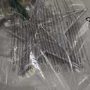 JOIEDOMI 9 inch Silver PVC Star Christmas Tree Topper, with 10 Warm White Light Glitter Swirl Battery Powered Indoor Decorations for Home Holiday Xmas Party