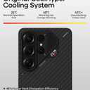 Aulumu S26 Ultra Galaxy Aramid Fiber Magnetic Case | 1500D Ultra Slim Woven | Compatible with MagSafe | Passive Cooling Samsung Galaxy S26 Ultra Case