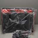 tobyto Reusable Grocery Bag on Wheels, 105L Foldable Rolling Tote, Shopping Trolley 66LBS Capacity - Water-Resistant for Laundry, Picnic, Storage & Travel (Red)