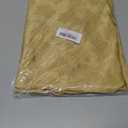 Biscaynebay Fall Round Tablecloth 60''-Gold Thanksgiving Autumn Harvest Gathering Jacquard Fabric Damask Table Cloth, Small Circle Folding Table Covers Kitchen Dinner Dining Picnic Holiday Parties