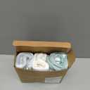 3Pack Organic Baby Swaddle Sleep Sacks  Swaddles for Newborns, Infant 03 Months, Baby Girls, Boys, Soft & Snug Newborn Sleep Sack, Nursery Swaddling Blankets (Bunnies, XS)