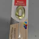 Ornerx Number 0 Birthday Candles Happy Birthday Supplies
