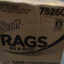 Scott Rags In A Box (75260), All-Purpose Towels, Large 9"x12" Paper Towel, Pop-Up Box (8 Boxes of 200 Sheets, 1,600 Sheet Total)