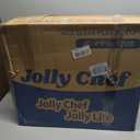 JOLLY CHEF 16 oz Clear Plastic Cups,Disposable Cups Drinking Cups for Ice Coffee,Milkshake, Cold Drinks