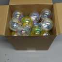 AceOrbit 36 Pcs Shatterproof Christmas Ball Ornaments 2.36 inch Plastic Shatterproof Colored Transparent Balls for Xmas Tree Hanging Decor Holiday Wedding Engagements Party(Colorful) : Home & Kitchen