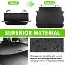 Cargo Cover for Honda Pilot 2016 2017 2018 2019 2020 2021 2022 Trunk Cover Pilot Accessories Rear Trunk Security Cover Shielding Shade, Black