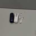 2Pcs Mini Bag Sealer with Cutter and Magnet,Rechargeable Mini Bag Sealer and Cutter,Household Hand Pressure Portable Snack Plastic Heat Sealing Machine for Snacks,Food Freshness Storage (White & Blue)