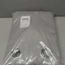 NICETOWN Silver Grey Curtains 96 inches Long, Grommet Thermal Insulated Blackout Curtains Privacy Window Treatments for Boys Room/Living Room, W46 x L96, 2 Panels