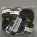 TEWIWAP Dog Shoes for Large Small Medium Dogs, Breathable Dog Booties for Outdoor Walking Hiking Anti-Slip Dog Boots Paw Protectors with Reflective Straps for Hardwood Floor Winter Snow Size 4