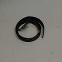 WHIPPY Women Fashion Leather Belt for Jeans Pants Dress Ladies Black Belts with Square Gold Buckle (S: Fit Waist Size 26-30 Inches)