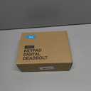 Veise Keyless Entry Door Lock with 2 Knobs, Electronic Backlit Keypad Deadbolt with Handle Set, Auto Lock, One-time Codes, Smart Deadbolt for Front Door, Easy Installation, Satin Nickel