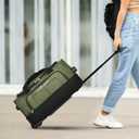 Pacific Gear Duffel Bag with Rolling Wheels, 21 Inch