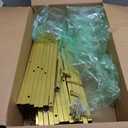 Gold Easel Stand for Sign, Heavy Duty Easel, 4-Tier AdjustableArt Easel for Painting, Wedding Sign 1pc