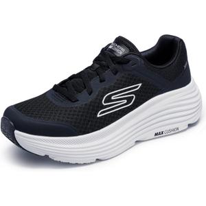 Skechers Men's Max Cushioning Endeavour Sneaker (9.5, Black/White)