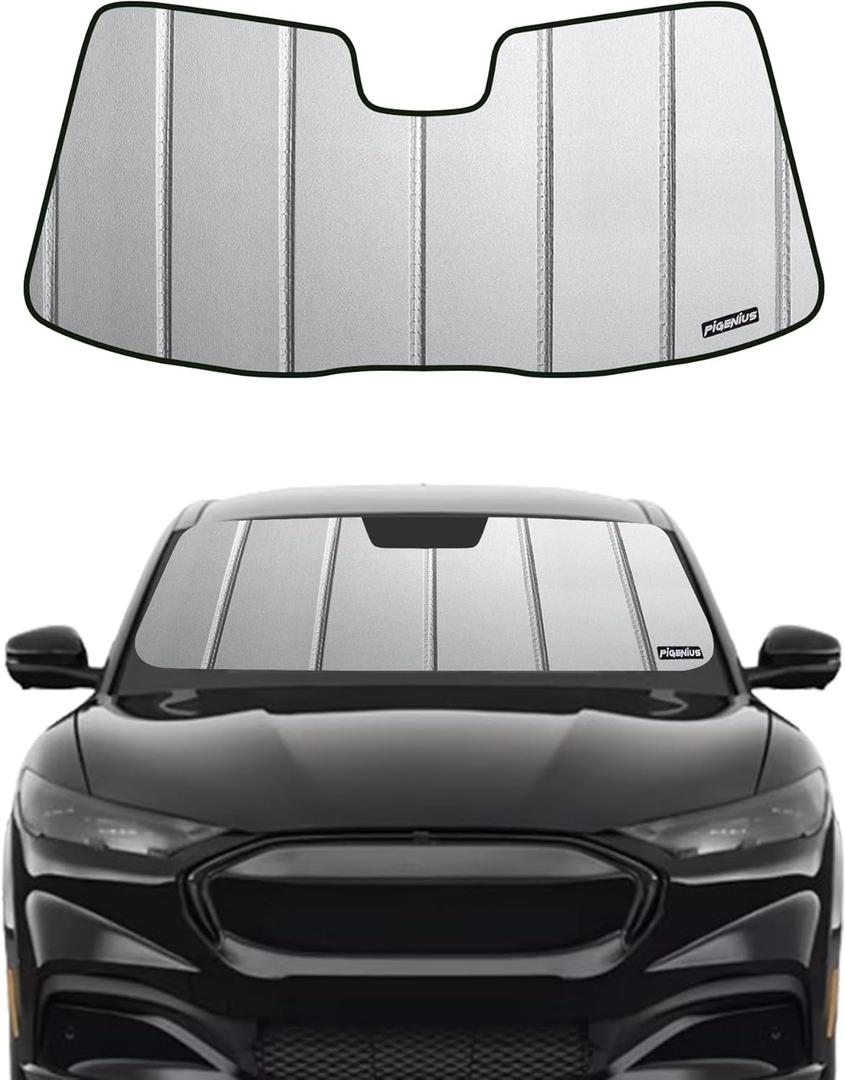 Windshield Sun Shade for Ford F-150 2004-2008, for Lincoln Mark LT 2006-2007 Front Window Sunshade - Safeguard
