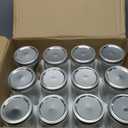 PINIWON Wide Mouth Mason Jars 32 oz with Airtight Lids and Bands, 12 Pack Quart Canning Jars, Clear Glass Mason Jars for Canning, Pickling, Preserving, Meal Prep, DIY Projects