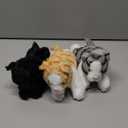 3 Pcs 9 Inch Cat Stuffed Animal Plush Gift Operation Christmas Cute Kitten Plush Toys Small Cat Stuffed Animal Sleeping Gifts for Boys Girls Pet Party Favors(Stylish Style)