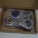 2 Sets Trailer Bearing Kit 3500 lb Boat Trailer Axle Bearing Kits L68149 L44649 Bearing Kits, with 171255TB Grease Seal, Spindle Nut, Dust Cap for 3500lb 1-1/16'' to 1-3/8'' #84 Spindles