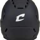 Champro HXE Fastpitch Softball Matte Batting Helmet, Medium, Black