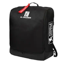 J.L. Childress Padded Compact Travel Stroller Bag for Airplane  Fits Most CompactFold Single Baby Strollers, AirTag Compatible, Black, Expands from 21"W x 23"H x 7"D to 21"W x 23"H x 11"D