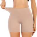Seamless Slip Shorts for Women Under Dress Shaping Boyshorts Panties Tummy Control Shapewear S