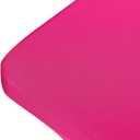Peomeise 4FT Spandex Table Cover Rectangular Stretch Spandex Tablecloth (Fuchsia,4FT)