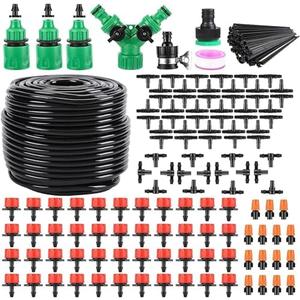 Drip Irrigation System, 164FT Garden Irrigation System 1/4, Blank Distribution Tubing Watering Drip Kit Automatic Irrigation Equipment for Garden Greenhouse, Flower Bed,Patio,Lawn Drip Irrigation System, 164FT Garden Irrigation System 1/4, Blank Distribution Tubing Watering Drip Kit Automatic Irrigation Equipment for Garden Greenhouse, Flower Bed,Patio,Lawn