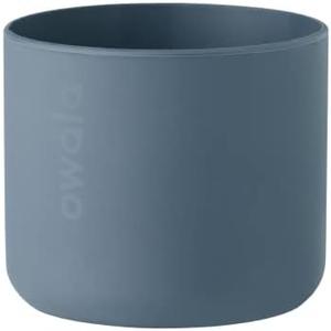 Owala Silicone Water Bottle Boot, Anti-Slip Protective Sleeve for Water Bottle, Protects FreeSip, Twist, and Flip Stainless Steel Water Bottles, 24 Oz, Blue