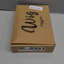 Curly Wigs for Black Women Soft Honey Blonde Short Curly Wig with Bangs Afro Loose Curls Wig for African American Women (1B/30)