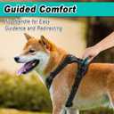 BARKBAY Dog Harness No Pull for Small Dogs - Adjustable, Reflective, Comfortable, No Choke, Heavy-Duty - Perfect for Outdoor Training, Walking, and Hiking - Strong & Durable -  Dark Grey, Small 