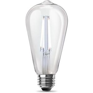 Feit Electric ST19 E26 (Medium) Filament LED Bulb Soft White 100 Watt Equivalence Pack of 2, Case of: 1