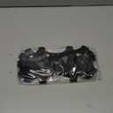 Ice Cleats for Shoes and Boots,Silicone Crampons,11 Stainless Shoe Spikes for Snow and ice,Heavy Duty Traction for Hiking,Climbing &Mountaineering,Ice Fishing (Ultra-Cold -45C, Easy On/OffUnisex) (Small)