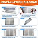Honeywell 16x25x4 in. HVAC Furnace Replacement Air Filter FC100A1029